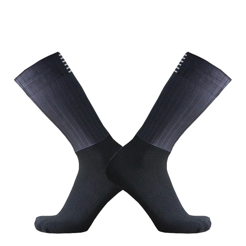 Cycling Slip Pro Socks Anti Team Aero Seamless Silicone Running Sport Road Bike Socks