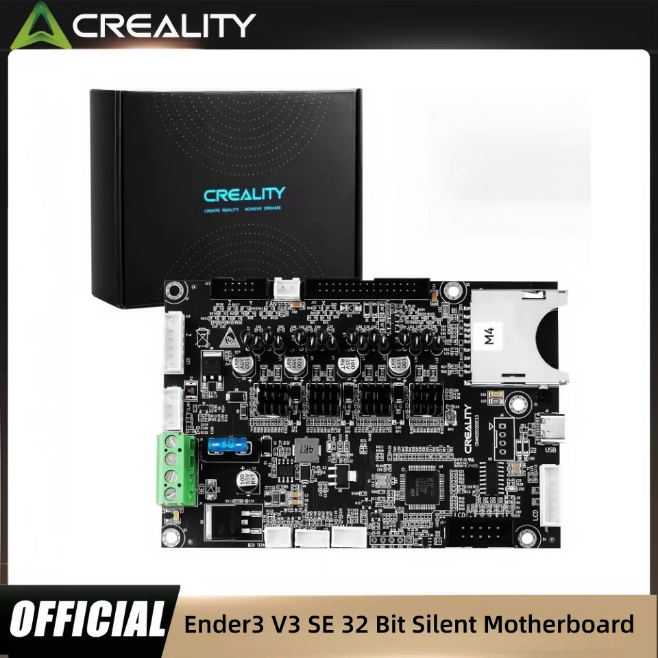 

Creality Official Ender3 V3 SE 32 Bit Silent Motherboard with MS35774 Driver For Ender 3 V3 SE 3D Printer