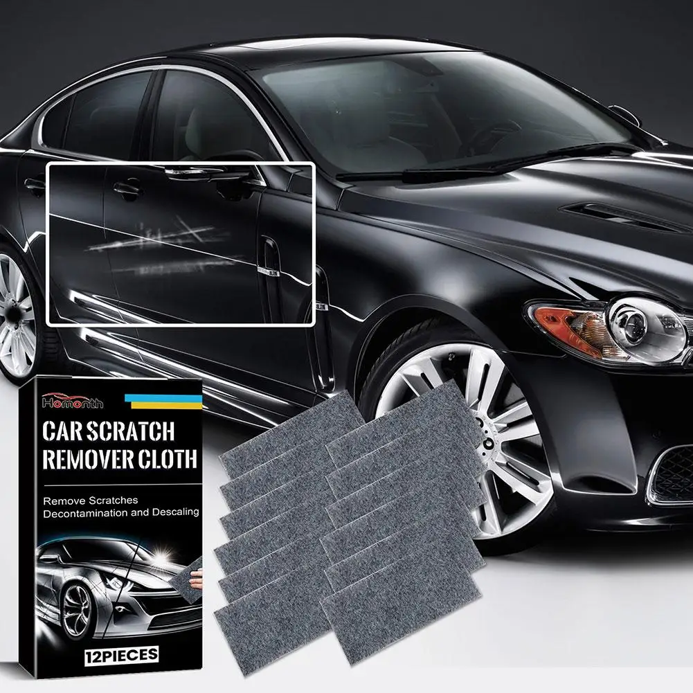 Nano Sparkle Cleaning Cloth Car Scratch Remover 2024 Upgrade Magic Repair Cloth For Vehicles Car Paint Deep Scratches Repair