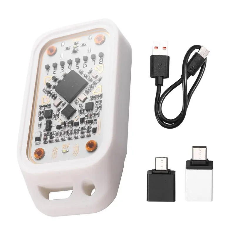 

[NEW A09R!】 Read Write ID IC 125Khz 13.56Mhz RFID Smart Chip Emulator Reader Acrylic Chameleon V3.0 Smart Card Tag Copyer Co