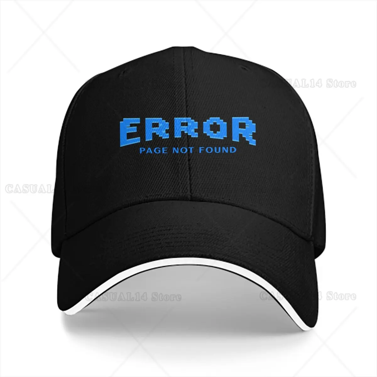 

Operating System Multicolor Hat Peaked Men Cap Error Page Not Found Personalized Visor Protection Hats