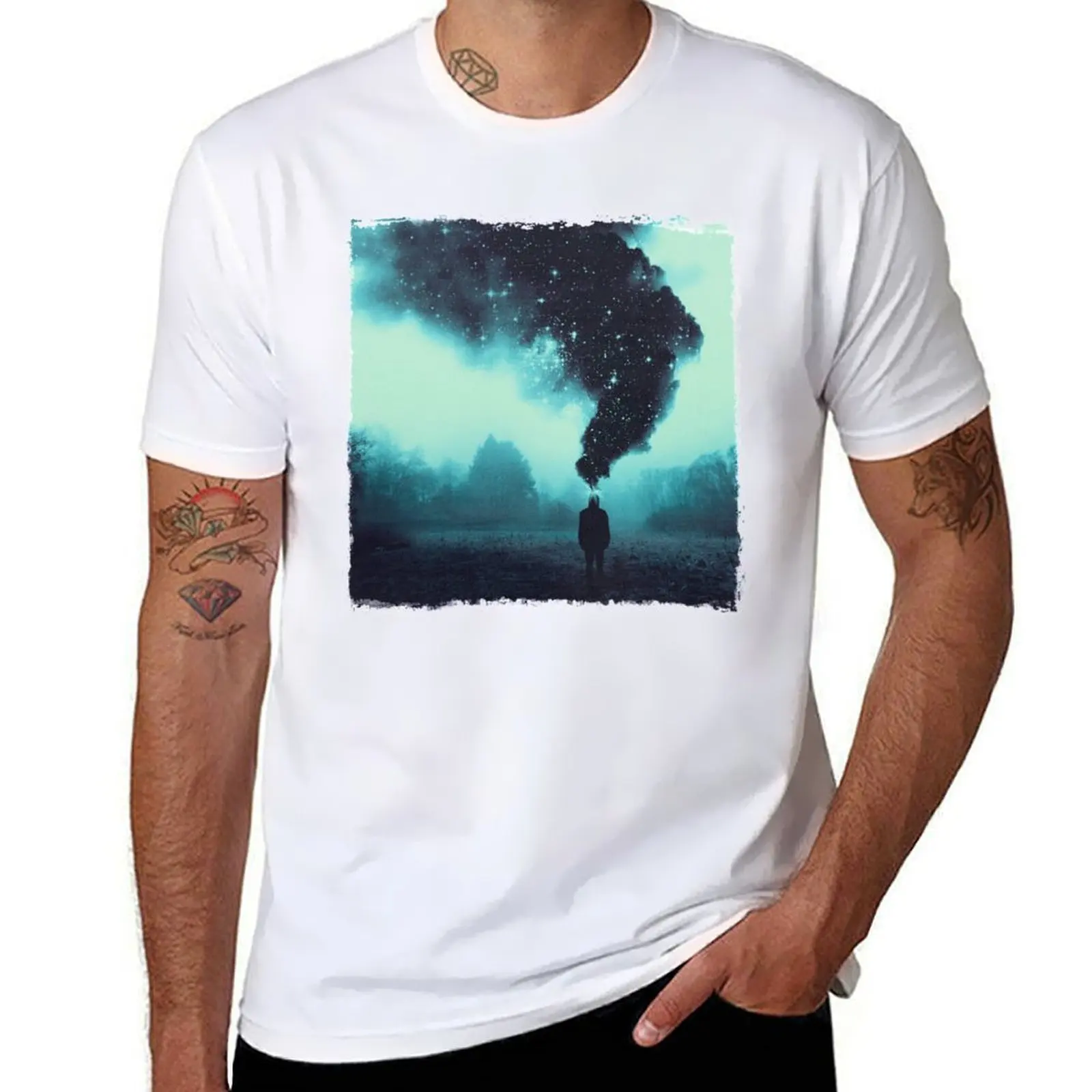 there is more beyond the obvious - surreal landscape T-Shirt t shirts for man cotton funny t shirt personalised T-Shirt