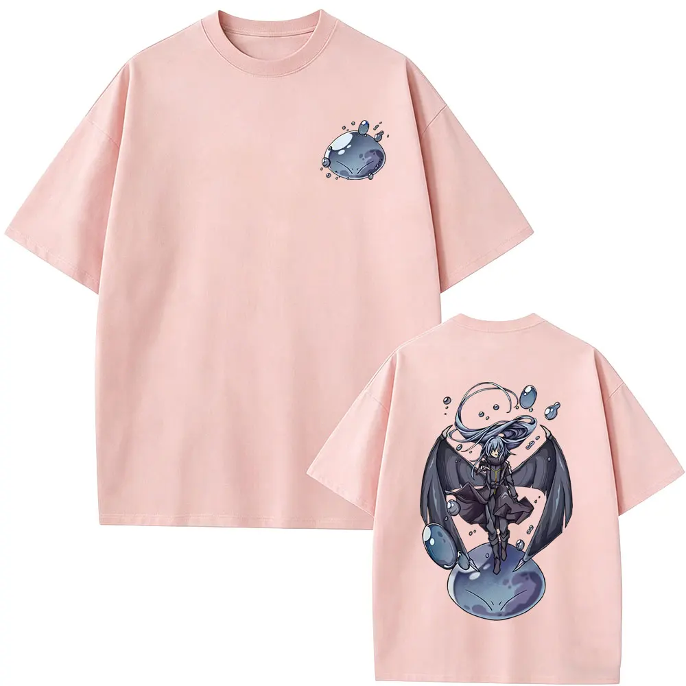 Anime That Time I Got Reincarnated As A Slime Rimuru Tempest Graphic T-shirt Men Women Casual Oversized T Shirts Funny T-shirts