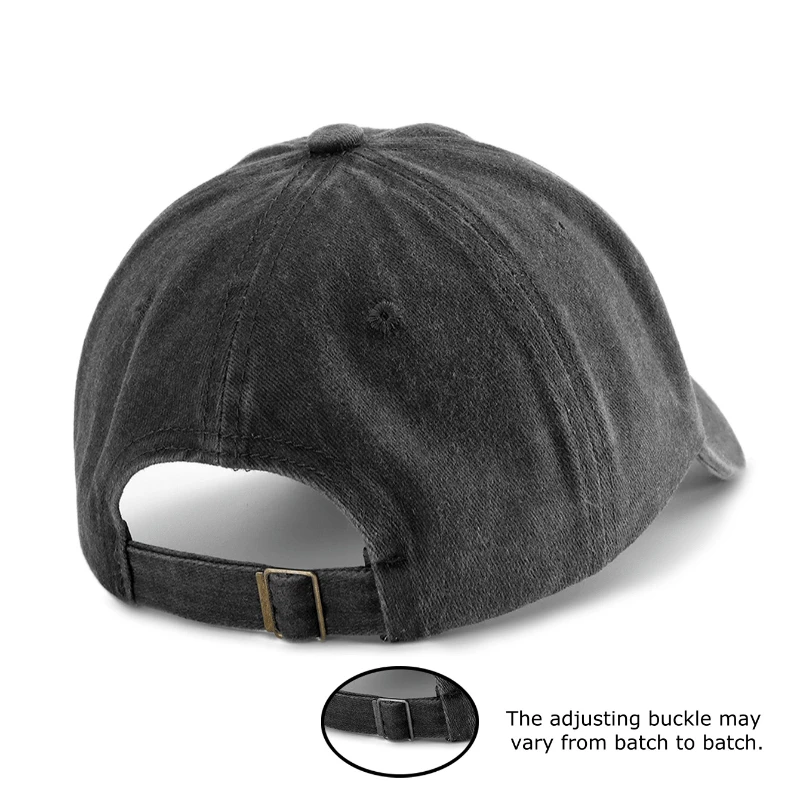 1 Pc SUPER DAD Print Washed Baseball Cap,Classic Casual Stylish Vintage Adjustable Size Lightweight Versatile Dad Hat for Party