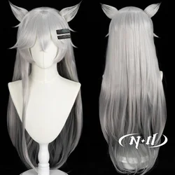 ND Lappland Cosplay Wigs Game Arknights Cosplay Hair Wigs for Costume Theme Party Halloween Comic Con Coser Synthetic Kanekalon