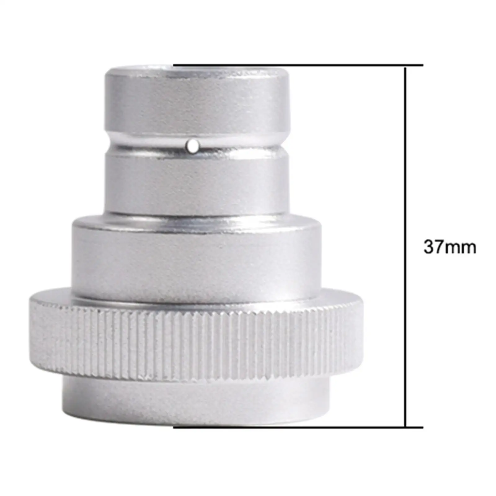 Accesorios adaptadores de CO2, cilindro de conector de repuesto directo fácil de instalar para máquina, recipiente de tanque de oficina para el hogar