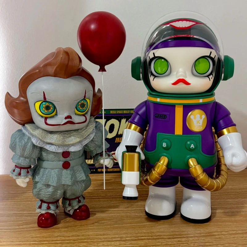 

Оригинальный Kawaii Mega Space Molly 400% серия Joker Bubble Tea Molly It Toys ПВХ ограниченная серия модель коллекция игрушек Decora подарок