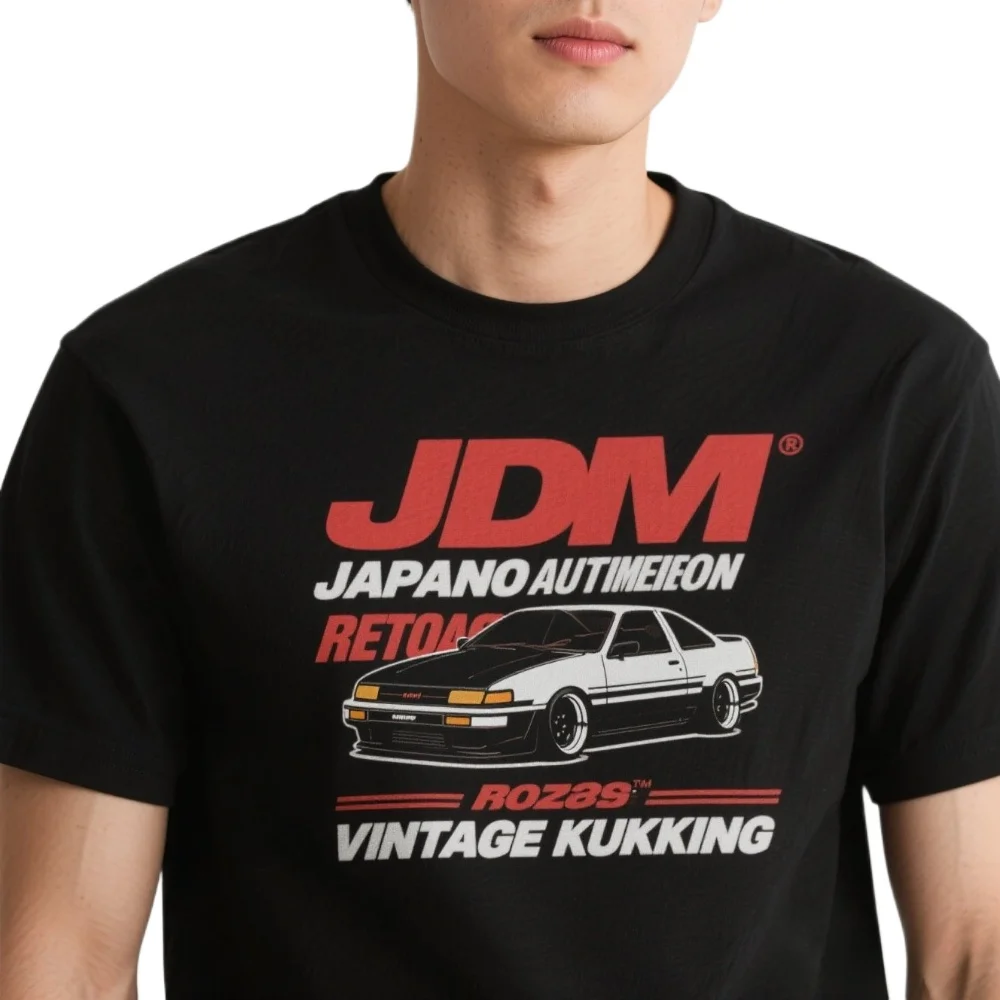 

JDM Japanese Automotive Retro Race Men Vintage Tuning Car T Shirt. New 100% Cotton Short Sleeve O-Neck Casual T-shirt Size S-3XL