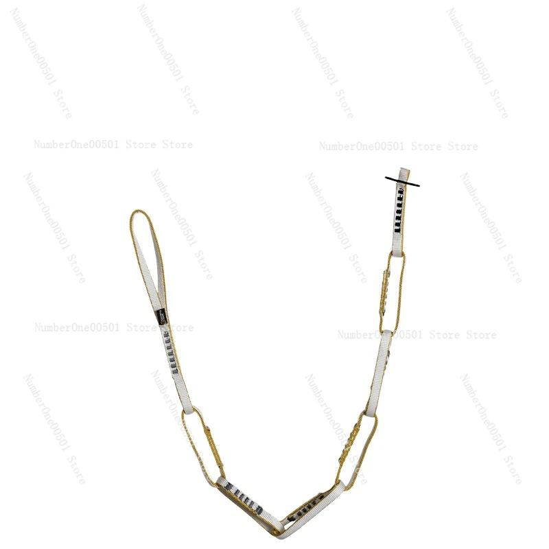 

Chrysanthemum rope LOOP CHAIN rock climbing mountain climbing rescue strong horse flat belt ring oxtail