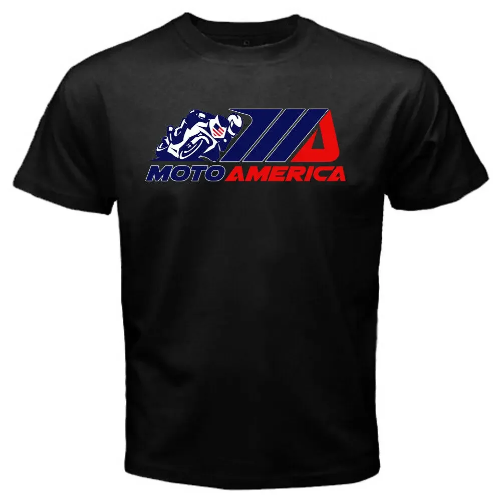 

Moto America Superbike Men's Black T Shirt Size S to 5XL