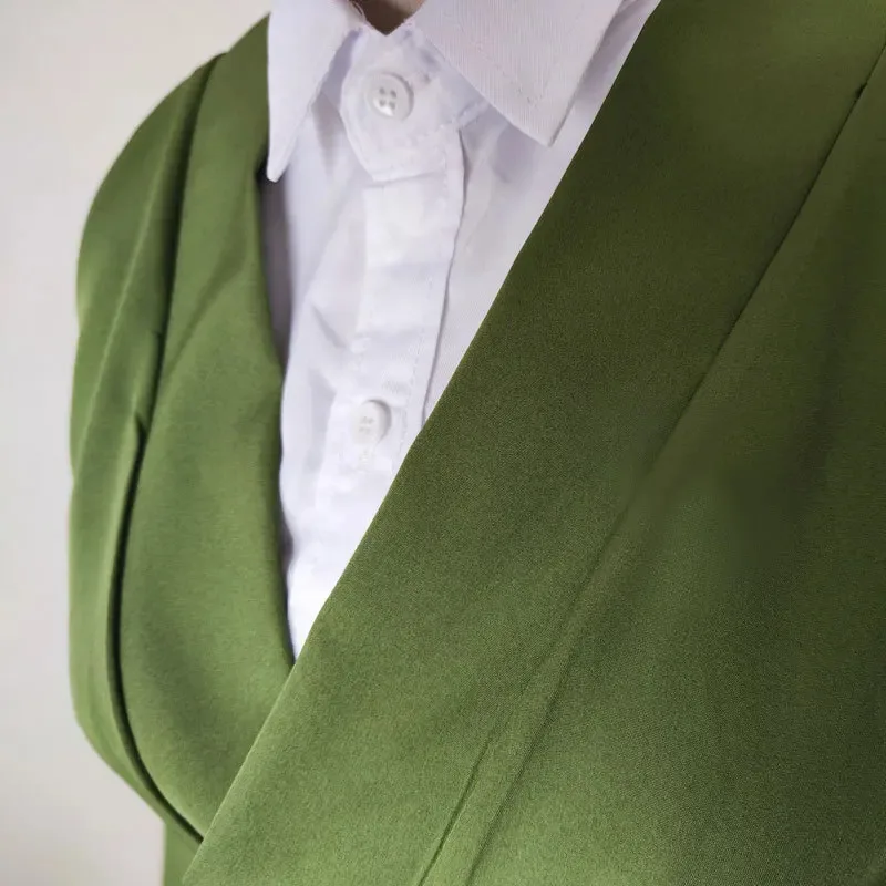 أنيمي كاردكابتور ساكورا كينوموتو تويا تأثيري حلي اليابانية الأخضر كيمونو البشكير معطف شعر مستعار رجل امرأة هالوين البدلة سم ؛ 5