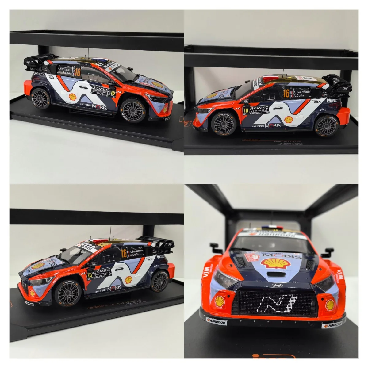 

IXO Diecast 1/18 Scale I20 N WRC #16 2025 V7 Alloy Car Model