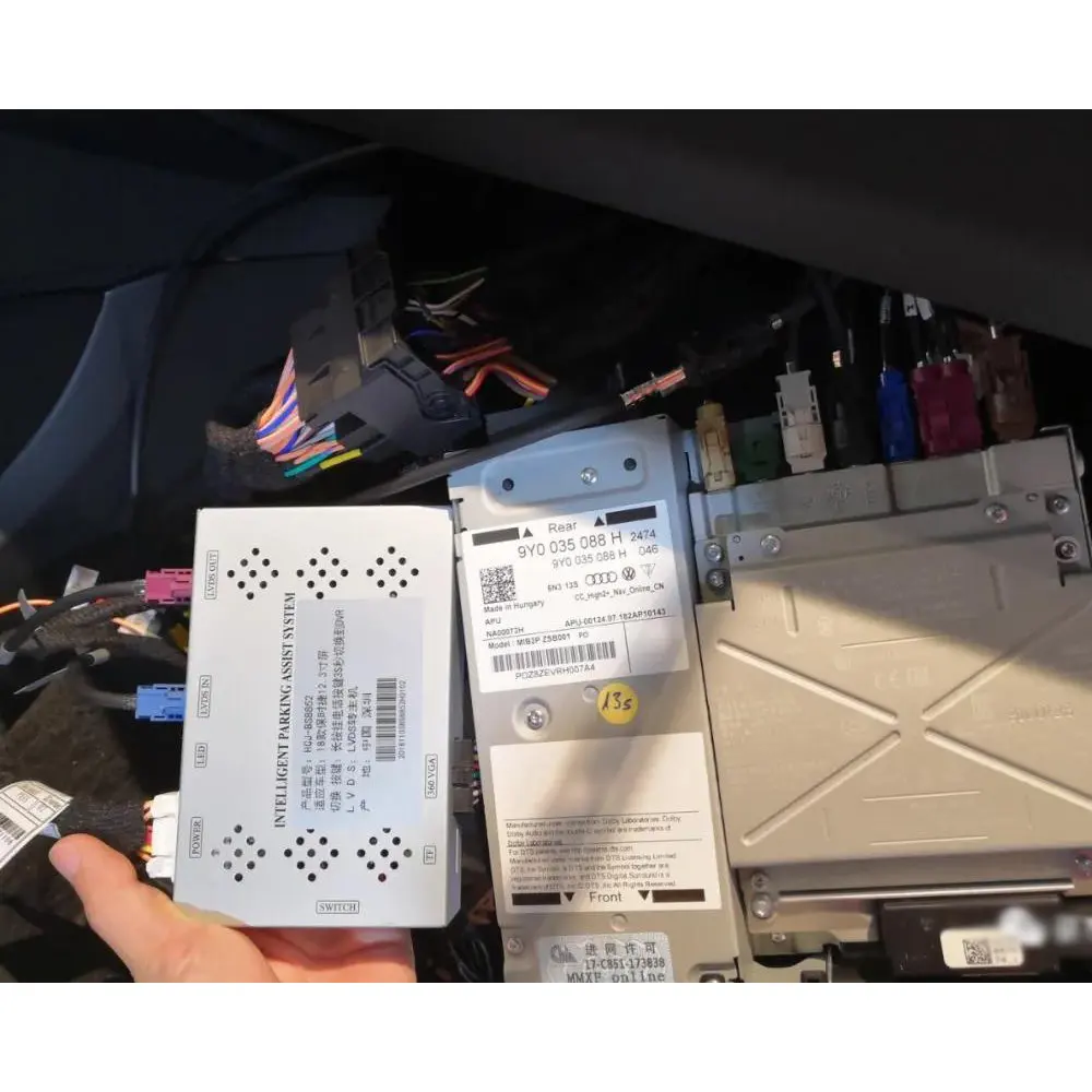 สำหรับ Porsche Panamera 971 G2 2016-2022 2023 12.3นิ้วรถ DVR กล้องหน้ารถถอดรหัสภาพย้อนกลับการอัพเกรดหน้าจอเดิม