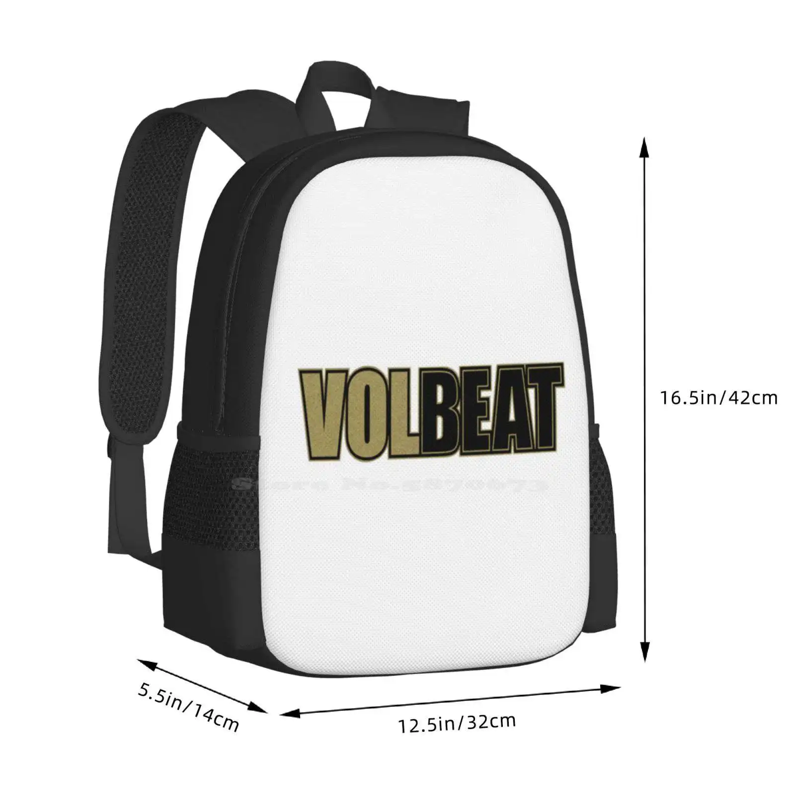 Bolsa Mochila Para Hombres Mujeres Niñas Banda Adolescente Heavy Metal Música Logo Banda Banda Industrial Glam Metal Band Ilustraciones Mejor Vendedor