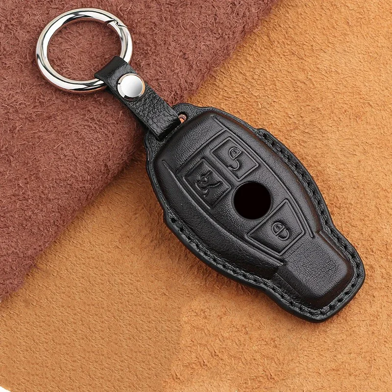 

Car Key Case Cover Key Bag For Mercedes Benz A B C S Class AMG GLA CLA GLC W176 W221 W204 W205 Accessories Holder Shell Keychain