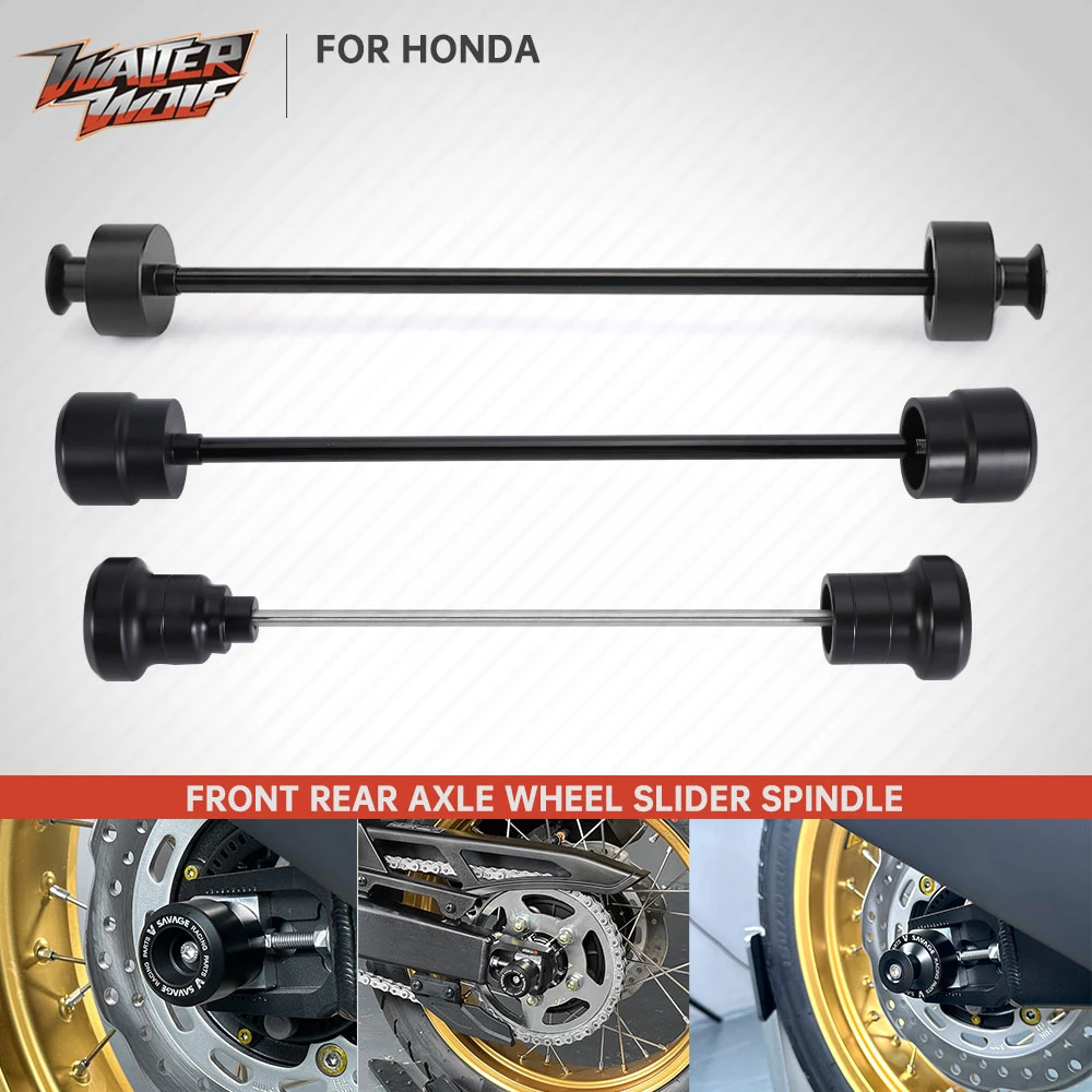 

Swingarm Spindle Spools Front Axle Wheel Crash Sliders For Honda CRF1100 Africa Twin 1100 CRF1100L ADV 2020-2025 Paddock Stand