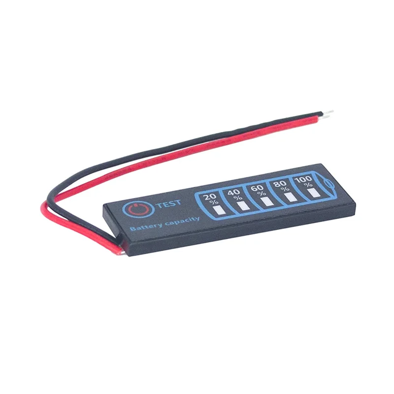 

2 Pcs Battery Level Indicator 3S Ternary Lithium Battery Lithium Iron Phosphate Lead-Acid Battery Capacity Display MeterAB32
