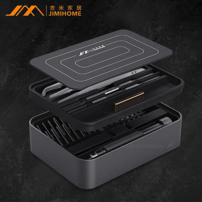 Xiaomi-jimi Conjunto de Chave de Fenda Kit de Chave de Fenda de Catraca Bits Substituíveis Fm1 Portátil Ferramentas de Reparo Doméstico Faça Você Mesmo 38 em 1