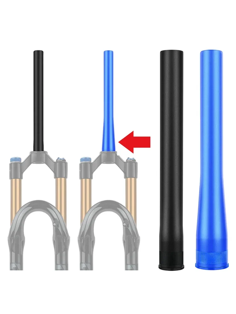 AliExpress GOLDIX BOLANY Aluminum Alloy Mountain Bicycle Fork Head Tube Steering Tube MTB Air Front Suspension Straight Tapered Tube Accessories