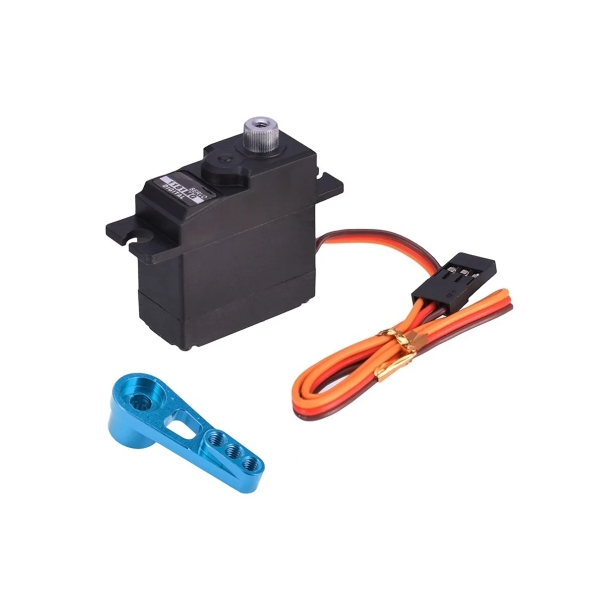 Servo Digital de engranaje de Metal para coche teledirigido, PDI-1181MG de brazo Servo para Wltoys 3,5, 144001, 144007, 124007, 18G, 124019 KG