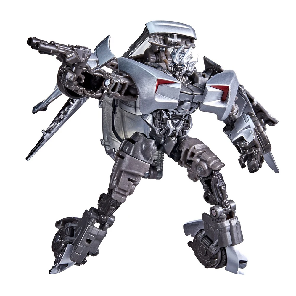 [En stock] Hasbro Transformers Studio Series Jazz, Sideswipe y Cogman Deluxe Class figura de película de acción juguetes de modelos coleccionables
