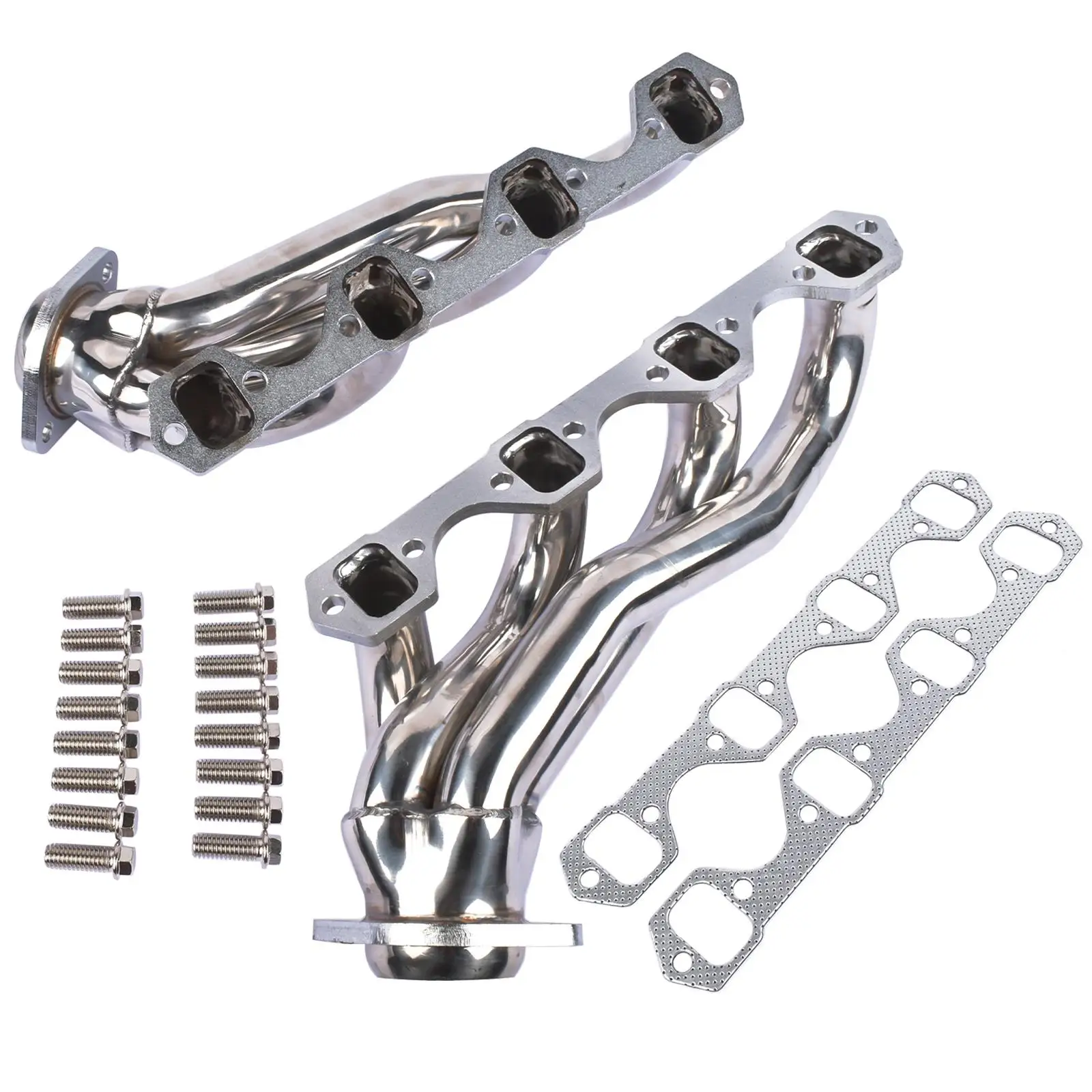 Stainless Steel Exhaust Manifold Headers – 1979–1993 Ford Mustang 5.0 V8 GT / LX / SVT 4