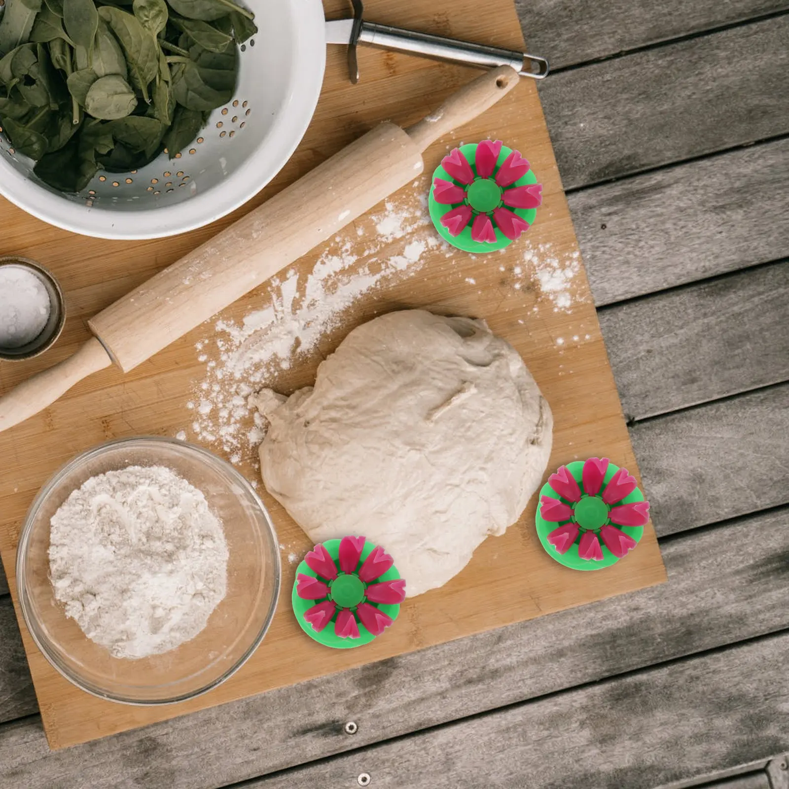 

2Pcs Pastry Pie Dumpling Makers Baozi Molds Steam Bun Cooking Tools Reusable Kitchen Accessories Pie Making Molds