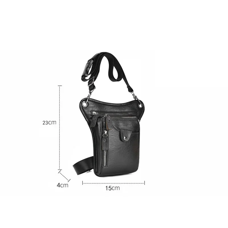 Waterproof Drop Leg Waist Bags Portable PU Thigh Waist Pack Funny Outdoor Hiking Motorcycle Shoulder Waist Bag Leg Belt Bag