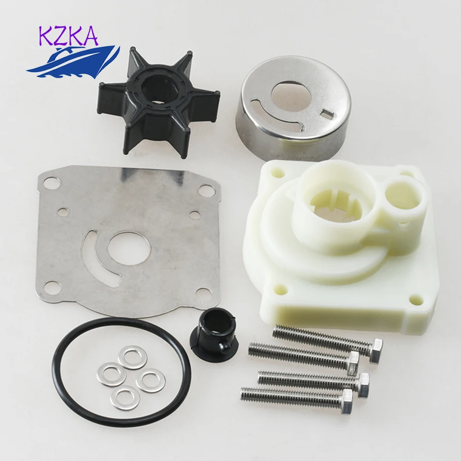 

61N-W0078 Yamaha Water Pump Impeller Repair Set For 4-Stroke F25 25hp 2 Stroke Boat Motor C30 1993-1997 Accessories Parts