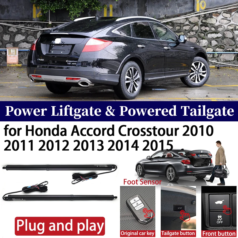 for Honda Accord Crosstour 2010 2011 2012 2013 2014 2015 Car Power Liftgate Automatic One-Click Powered Tailgate Strut