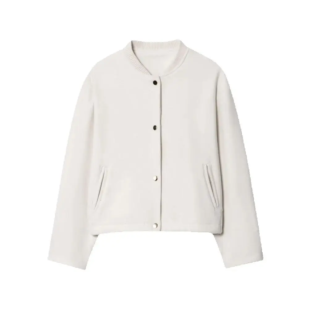 

Женская мягкая свободная куртка с v-образным вырезом и длинными рукавами, карманом на пуговицах, осень/зима, новое пальто