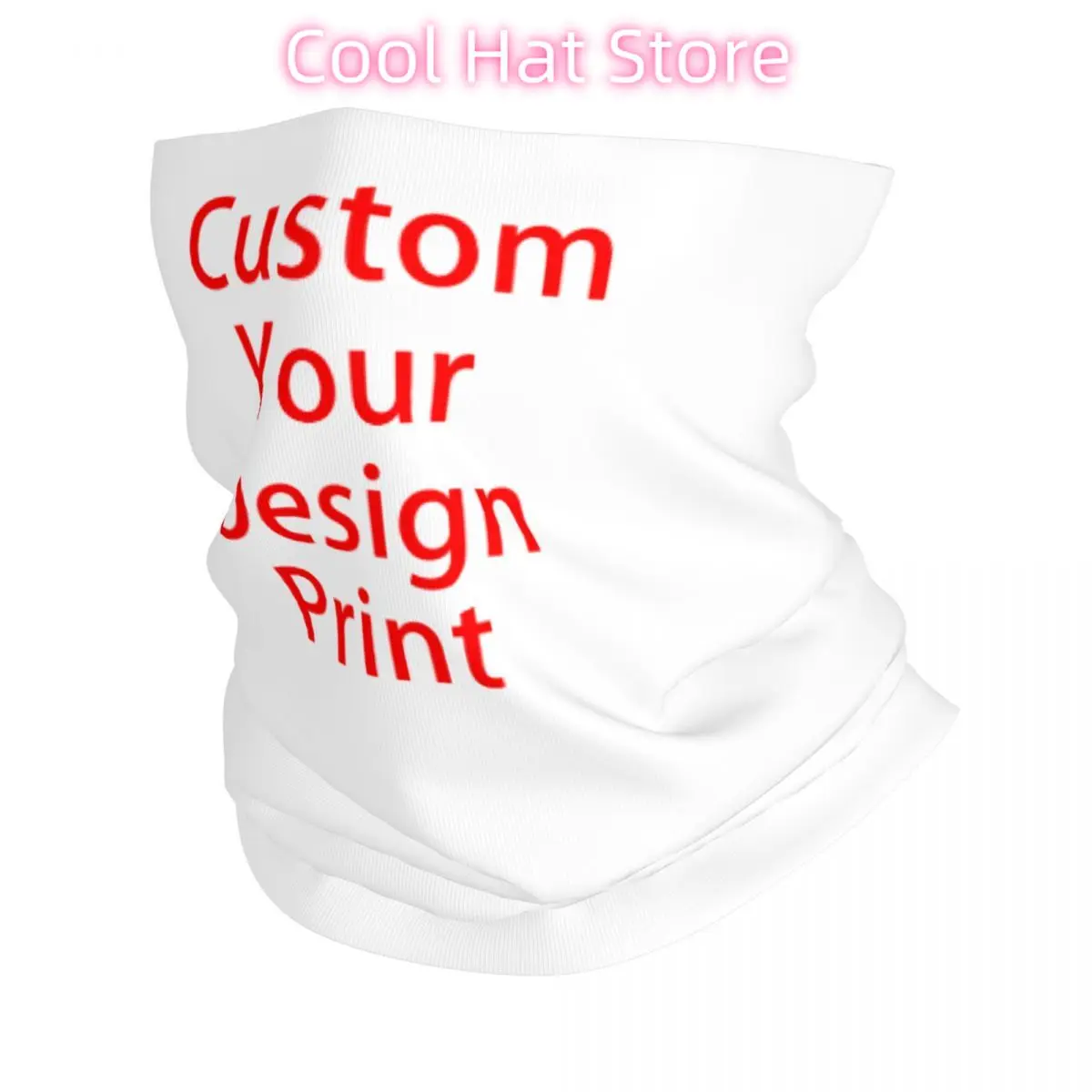 

Custom Custom Your Design Winter Headband Neck Warmer Men Hiking Cycling Tube Scarf Customized Logo Printed Face Bandana Gaiter