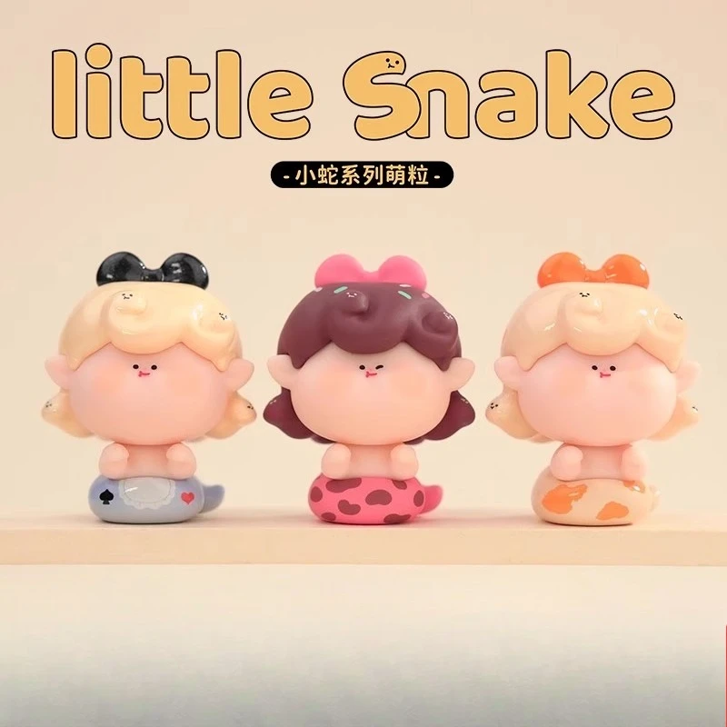 

Подлинная серия AMLLS Little Snake, слепая коробка, милая кавайная мини-фигурка, игрушки, сумка для догадок, сюрпризы, подарок, загадочная коробка, орнамент