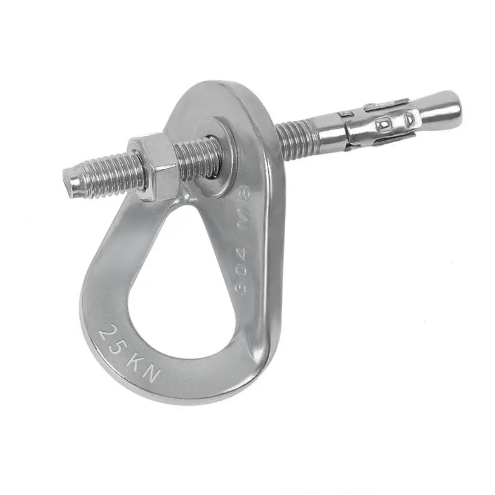 M8 M10 Rock Climb Fastening Piton Stainless Steel Hanger Plate Climb Expansion Screw Professional Fixed Point Rock Climb Nut