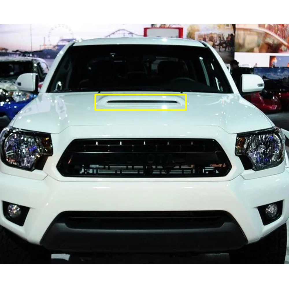 Front Engine Machine Grille Grill Upper Hood Stick Lid Trim Lamp For Toyota Tacoma 2015 2016 2017 2018 2019 2020 2021 2022 2023