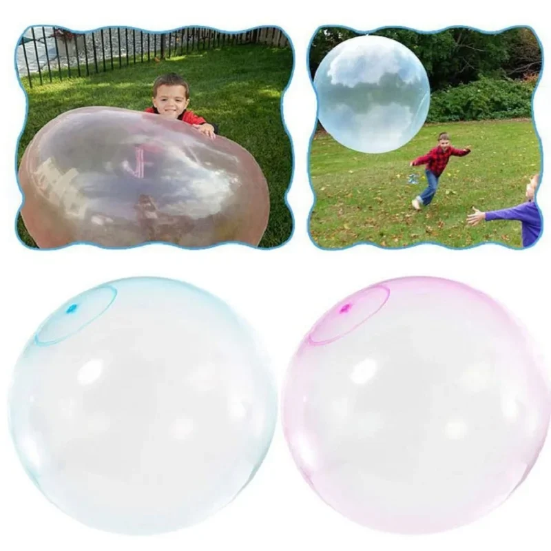 Bubble Ball Children Outdoor Soft Air Water Filled wuble Bubble Ball Blow Up Balloon Toy Fun Party Game Great Gifts whol