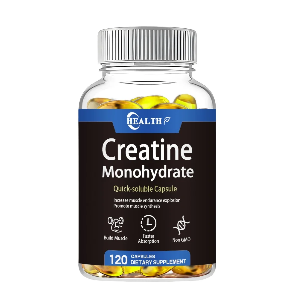 Creatine 3000mg Monohydrate Supplement for Strength Muscle Performance KetoFriendly