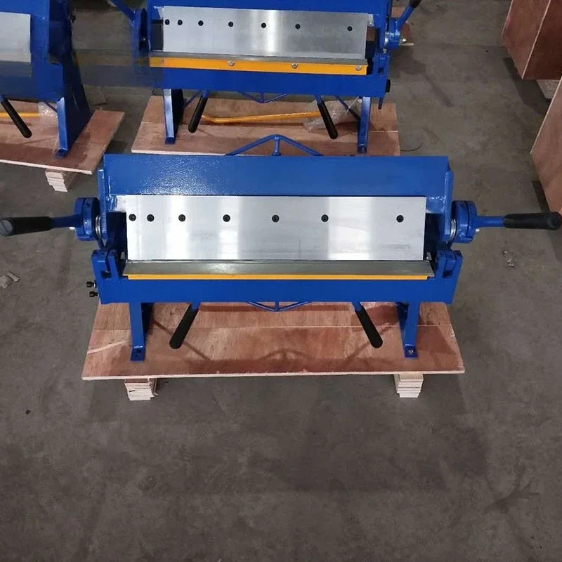 Manual bending machine, thin plate folding machine, manual folding machine