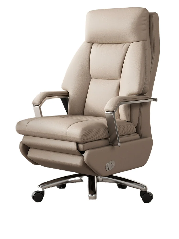 

Electric boss chair leather massage ventilated computer seat
