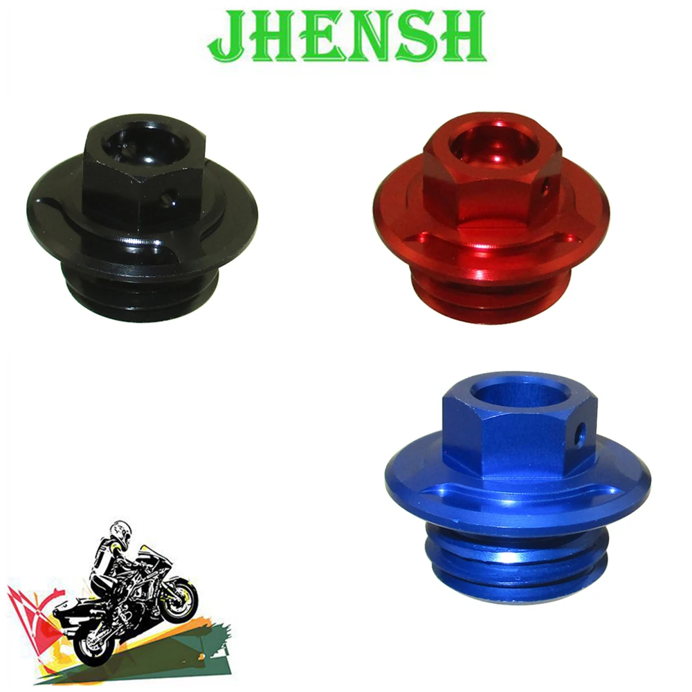 JHENSH Aluminum Oil Filler Cap For Honda Grom Ruckus Rebel Monkey