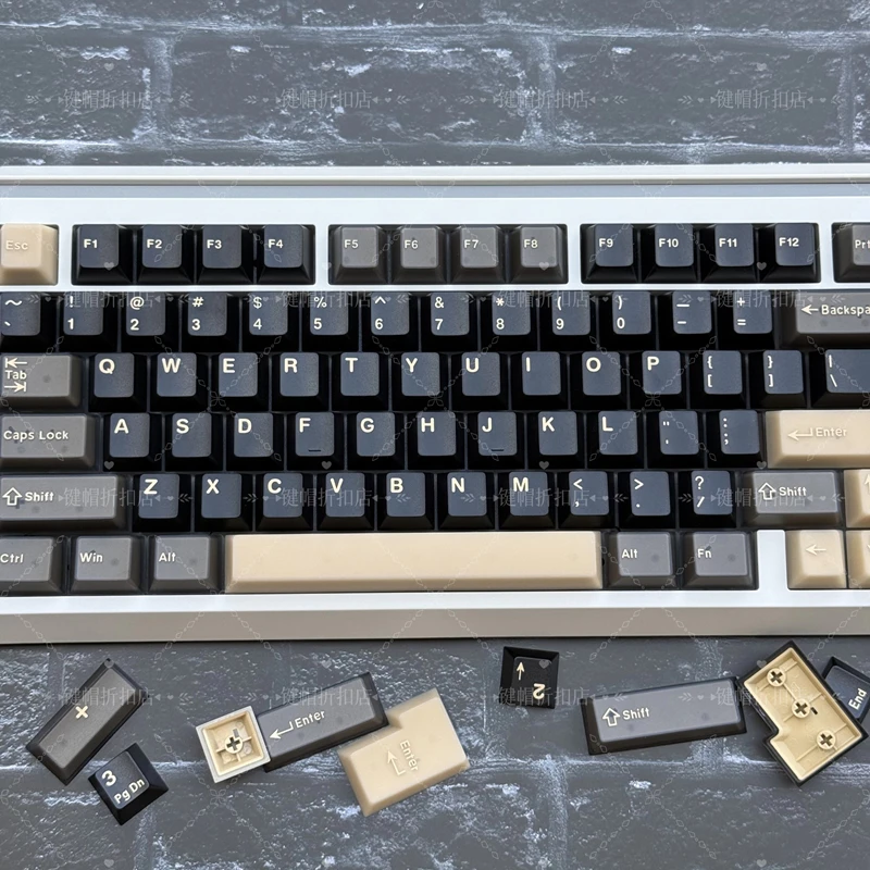 163 Toetsen/set DMK APES Keycap ABS Double Shot Key Caps Cherry Profiel Semi Doorschijnende Keycap Voor MX Switch toetsenbord