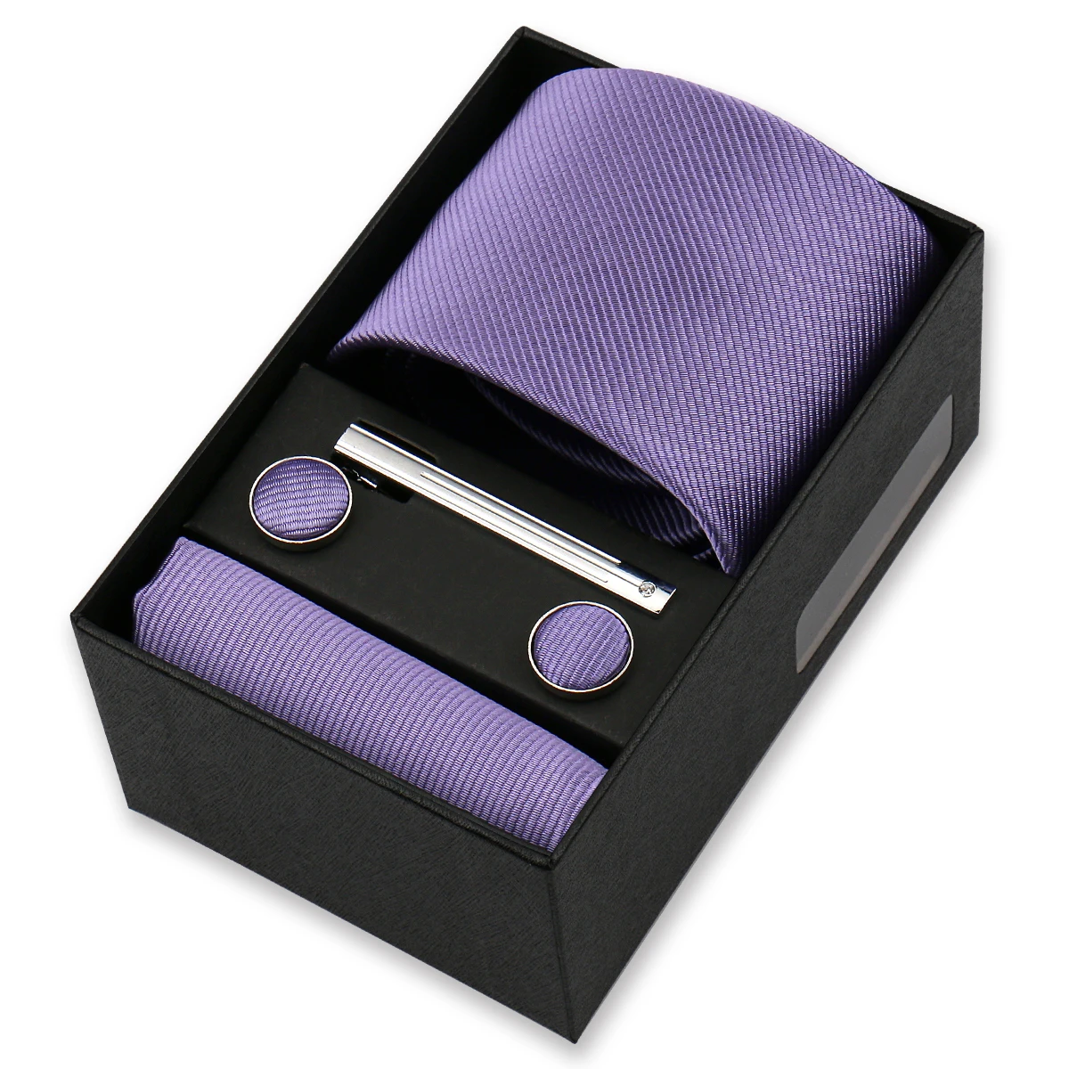 Conjunto de Gravata de Cor Sól - Men'S Accessories Gift Set Branded avaliação e preço
