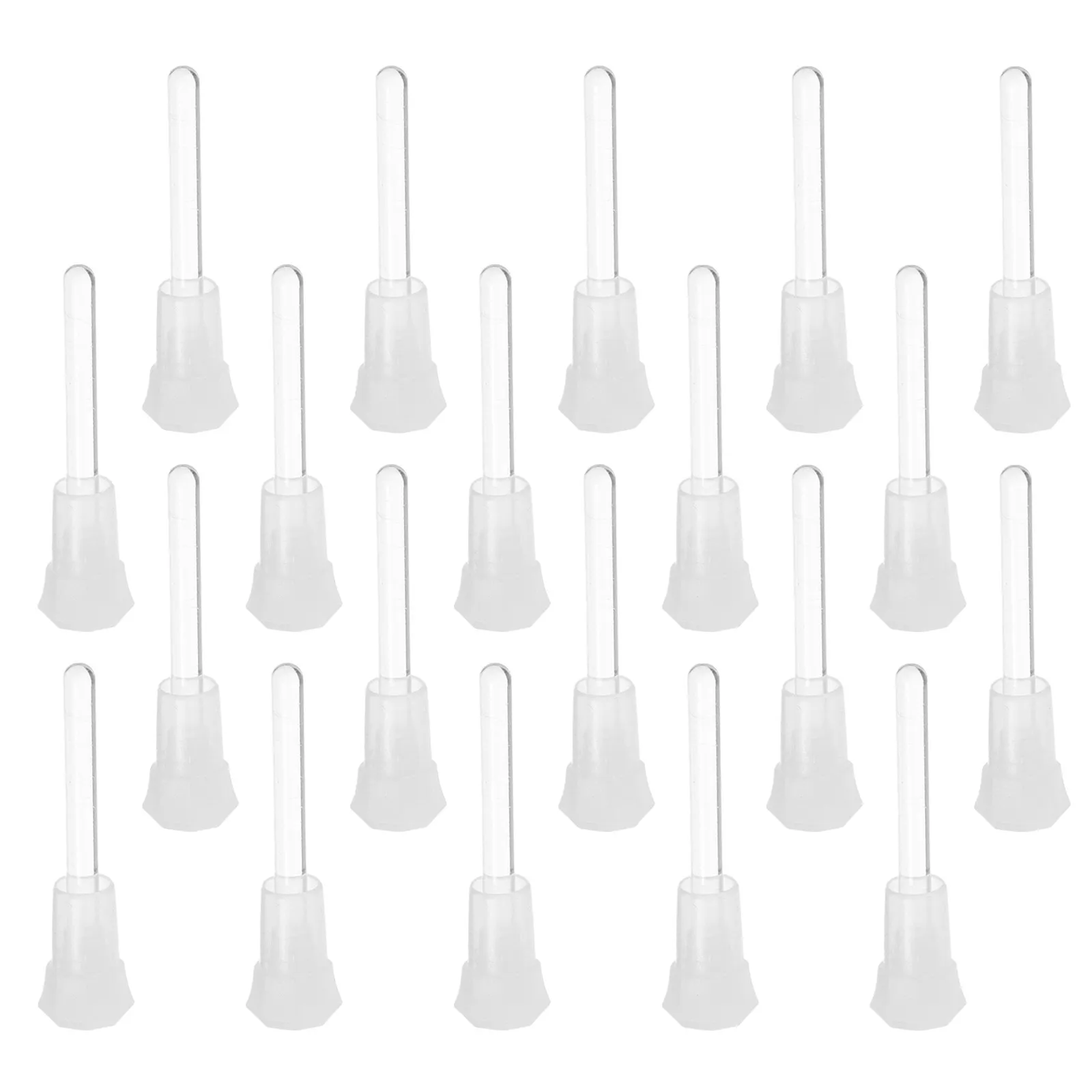 100Pcs Essential Oil Container Set Octagon Glass Bottle with Solid Glass Wand Leakproof Accurate Dispensing for DIY Aromatherapy
