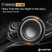 New upgraded 6.5 Inch Bass Speaker Subwoofer Max 200W, 88Db, 4ohm, High-Quality Universal Audio Accessory Suitable for Home and