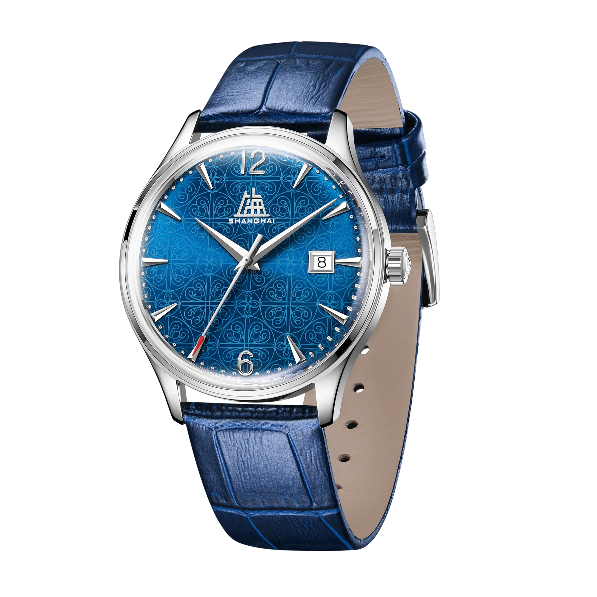 Shanghai Flower Series 70th Anniversary Limited Edition Watch Top Brand Vintage Fashion Automatic Mechanical Watch Men's Watch