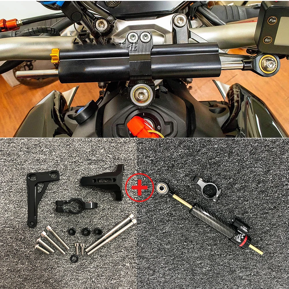 

FOR HONDA CB1000R CB 1000 R CB 1000R 2018 2019 2020 2021 2022 2023 Motorcycle aluminum Steering Stabilize Damper Bracket Mount