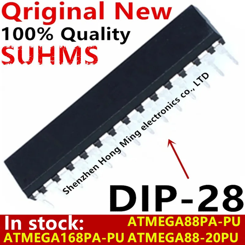 Chipset ATMEGA88, ATMEGA88PA-PU, ATMEGA88-20PU, DIP-28, 100% nuevo, 1 unidad