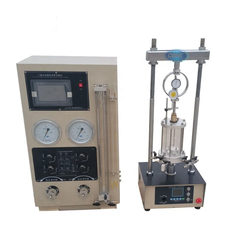 Triaxial Compression Test Apparatus for Soil and Rock Triaxial Apparatus