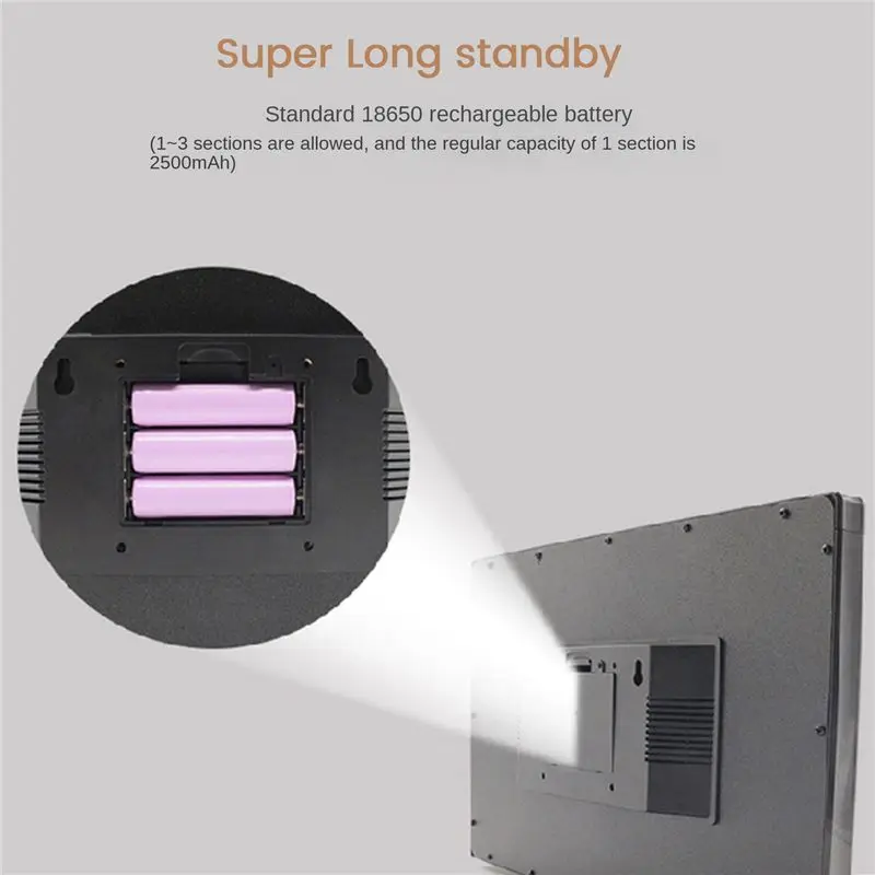 STOCK& Electronic Basketball Scoreboard, Portable Digital Scoreboard with Remote for Multisports Indoor Outdoor US Plug