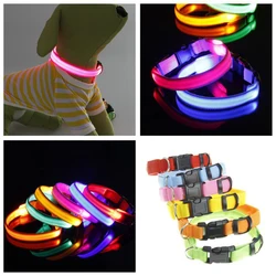 Novelties Dog Light Ring Nightlight Prevents Loss Neon Lamp  LED Light-up Dog Collar Luminous Collar Light-up Pet Belt Lamp